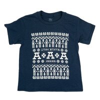 Youth Utah State Aggies Fair Isle Print T-Shirt